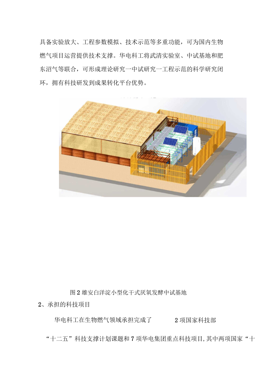 华电科工在生物燃气行业内地位及科技研发亮点